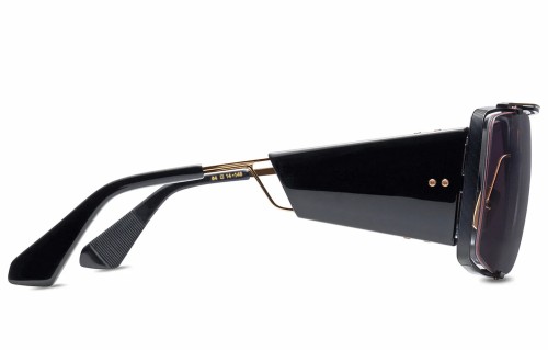 Dita SOULINER-TWO DTS 136 - 03 - 64 Lunettes de soleil Noir Pilote (Aviateur)