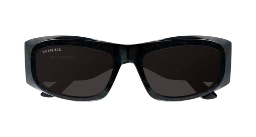Balenciaga BB0395S - 003 - 60 Lunettes de soleil Noir Angulaire
