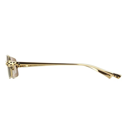 Cartier CT0473S - 001 - 54 Lunettes de soleil Or Angulaire