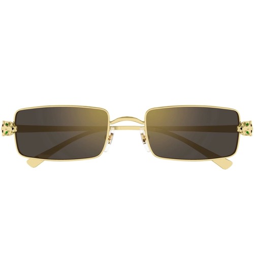 Cartier CT0473S - 001 - 54 Lunettes de soleil Or Angulaire