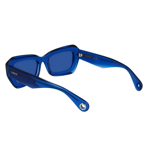 Lanvin LNV662S - 450 - 54 Lunettes de soleil Bleu Angulaire