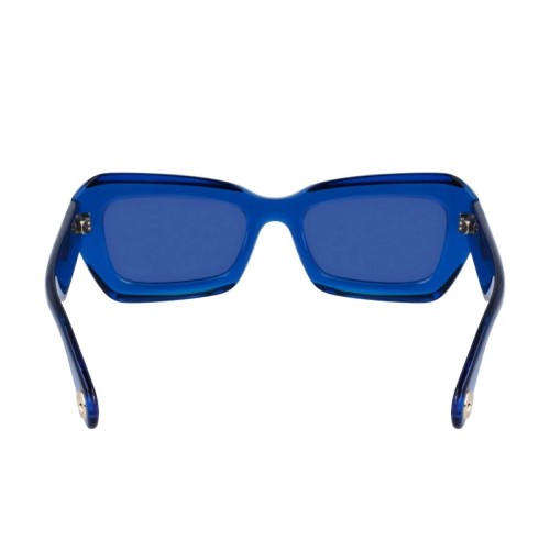 Lanvin LNV662S - 450 - 54 Lunettes de soleil Bleu Angulaire