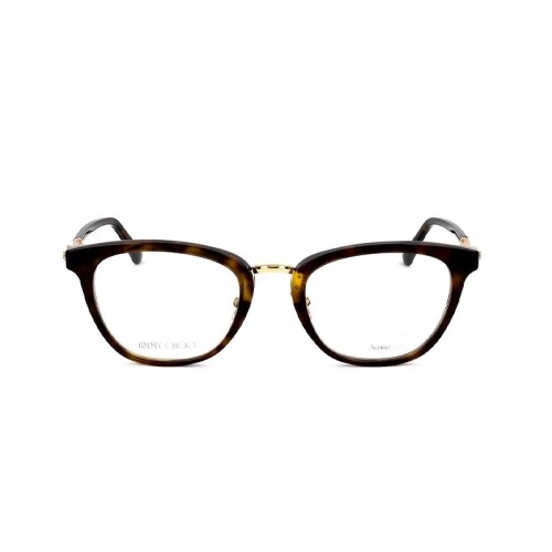 Jimmy Choo JC289/F - 086 - 52 Cadres optiques Havane foncé Coussin arrondi