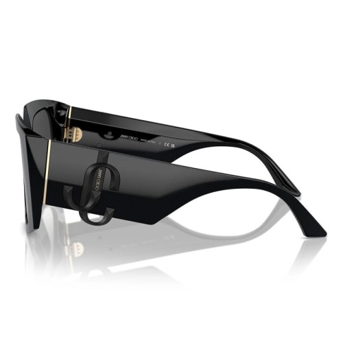 Jimmy Choo JC5006U - ​50008G - ​55 Lunettes de soleil Noir Angulaire