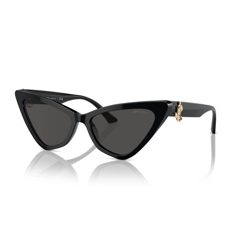 Jimmy Choo JC5008 - ​500087 - ​55 Lunettes de soleil Noir Œil de chat