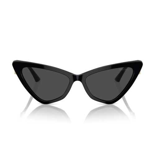 Jimmy Choo JC5008 - ​500087 - ​55 Lunettes de soleil Noir Œil de chat