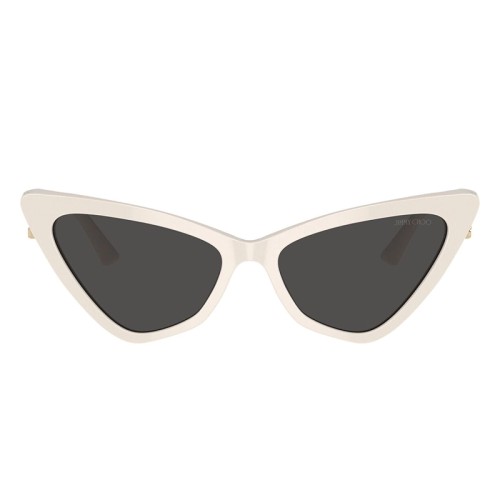 Jimmy Choo JC5008 - ​500887 - ​55 Lunettes de soleil Blanc Œil de chat