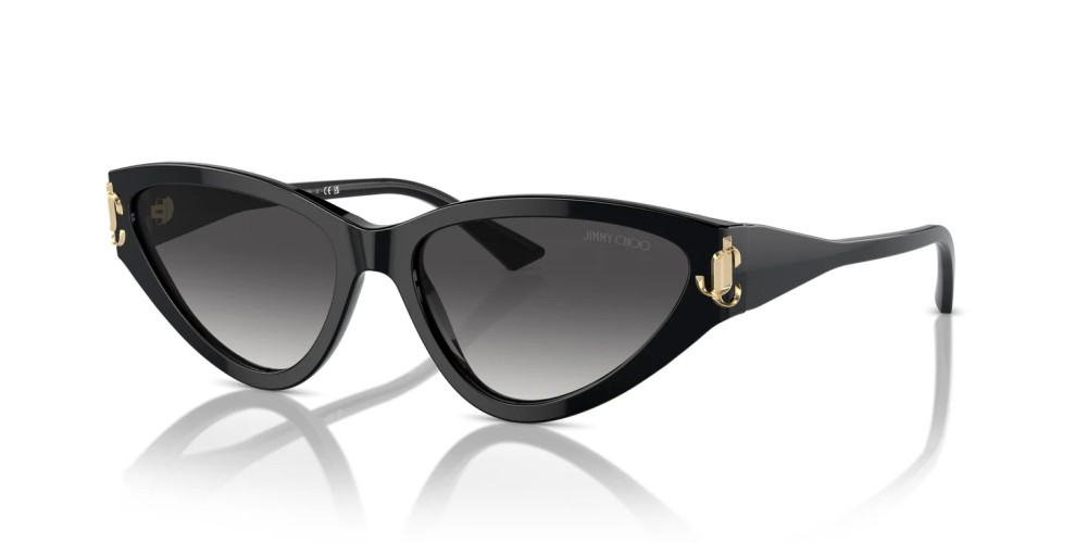Jimmy Choo JC5019 - ​50008G - ​55 Lunettes de soleil Noir Œil de chat