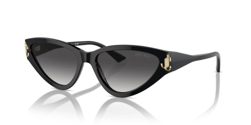 Jimmy Choo JC5019 - ​50008G - ​55 Lunettes de soleil Noir Œil de chat