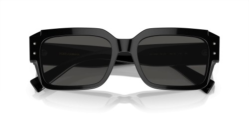 DOLCE & GABBANA DG4460 - ​501/87 - ​56 Lunettes de soleil Noir Angulaire