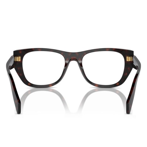 PRADA PR A18V - ​17N1O1 - ​52 Cadres optiques Havane foncé Œil de chat