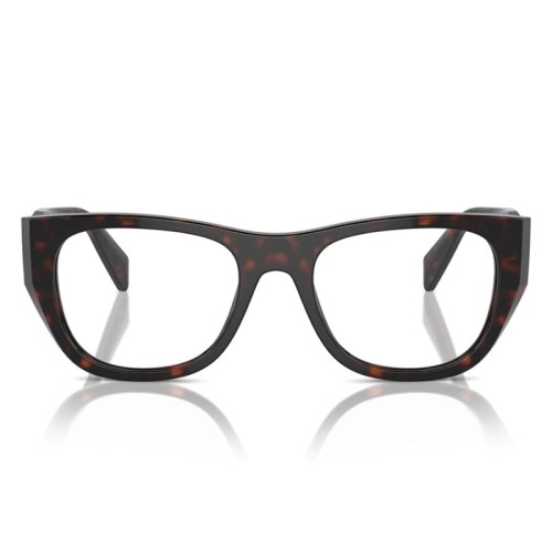 PRADA PR A18V - ​17N1O1 - ​52 Cadres optiques Havane foncé Œil de chat