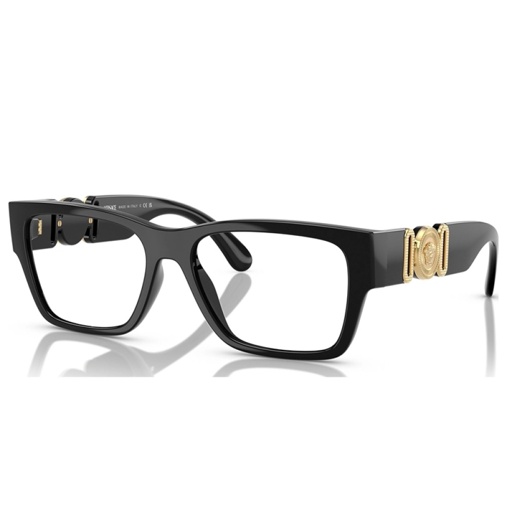 VERSACE VE3368U - ​GB1 - ​55 Cadres optiques Noir Angulaire