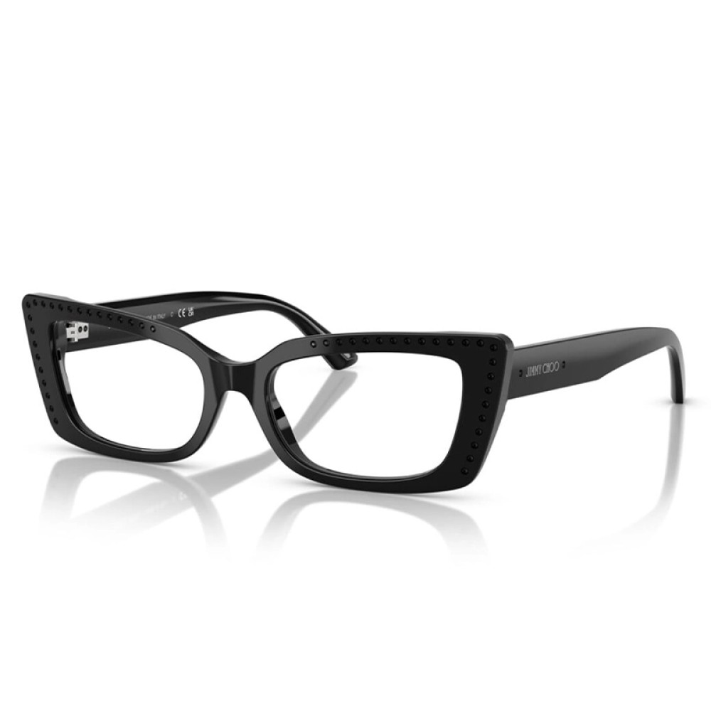 Jimmy Choo JC3018B - ​5017 - ​53 Cadres optiques Noir Œil de chat