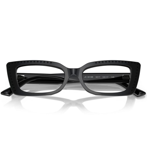 Jimmy Choo JC3018B - ​5017 - ​53 Cadres optiques Noir Œil de chat
