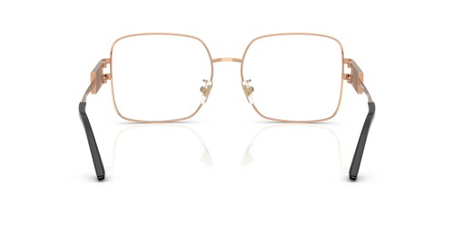 VERSACE VE1303D - ​1412 - ​56 Cadres optiques Or rose, Noir Angulaire