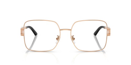 VERSACE VE1303D - ​1412 - ​56 Cadres optiques Or rose, Noir Angulaire