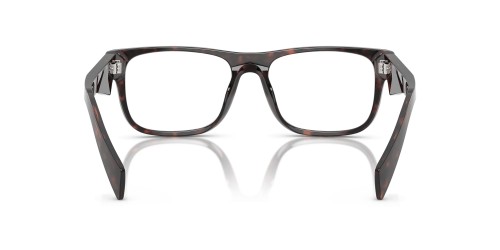 PRADA PR 22ZV - ​17N1O1 - ​55 Cadres optiques Havane foncé Angulaire