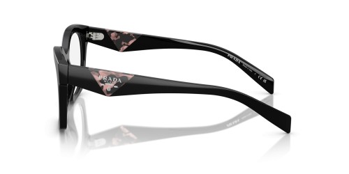 PRADA PR A05V - ​27A1O1 - ​52 Cadres optiques Noir Angulaire
