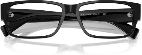 PRADA PR B09V - ​16K1O1 - ​57 Cadres optiques Noir Angulaire