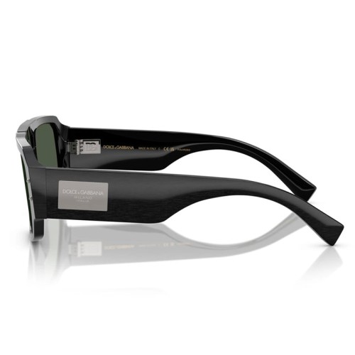 DOLCE & GABBANA DG4482 - ​28209A - ​57 Lunettes de soleil Noir Pilote (Aviateur)