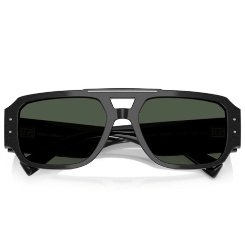 DOLCE & GABBANA DG4482 - ​28209A - ​57 Lunettes de soleil Noir Pilote (Aviateur)