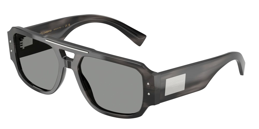 DOLCE & GABBANA DG4482 - ​3440/1 - ​57 Lunettes de soleil Pilot (Aviator)