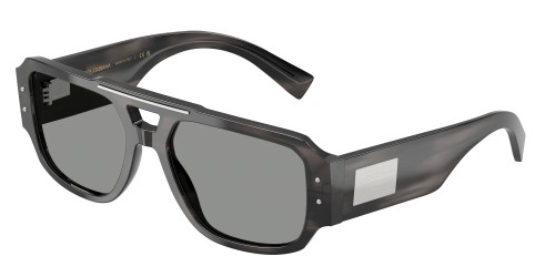 DOLCE & GABBANA DG4482 - ​3440/1 - ​57 Lunettes de soleil Pilot (Aviator)
