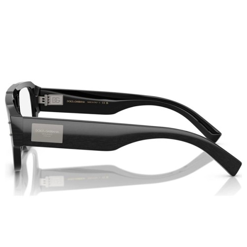 DOLCE & GABBANA DG3406 - ​2820 - ​56 Cadres optiques Noir Pilote (Aviateur)