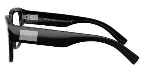 DOLCE & GABBANA DG3405 - ​501 - ​54 Cadres optiques Noir Angulaire