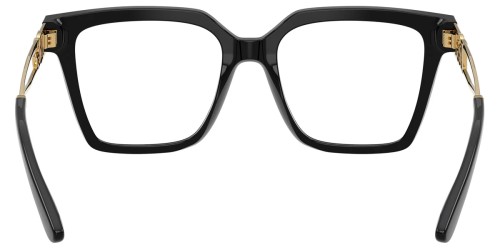 DOLCE & GABBANA DG3376B - ​3355 - ​53 Cadres optiques Noir, Or Angulaire