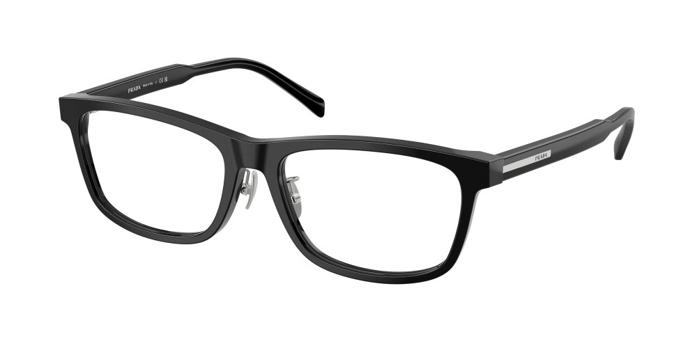 PRADA PR B08VD - ​16K1O1 - ​56 Cadres optiques Noir Angulaire