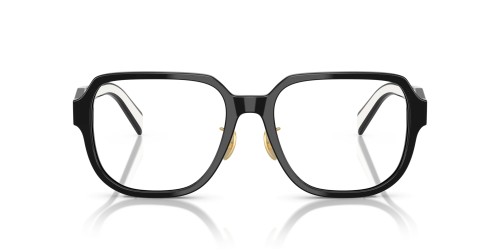 PRADA PR B07VD - ​16K1O1 - ​56 Cadres optiques Noir, Blanc Angulaire