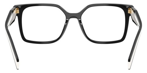 PRADA PR B03V - ​16K1O1 - ​54 Cadres optiques Noir, Blanc Angulaire