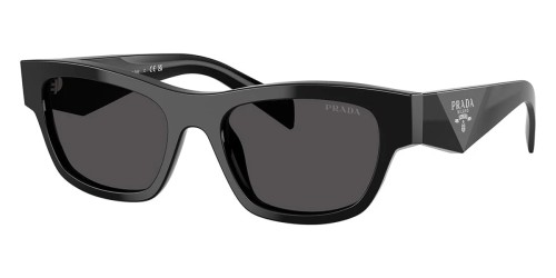 PRADA PR B09S - ​16K08Z - ​54 Lunettes de soleil Noir Angulaire