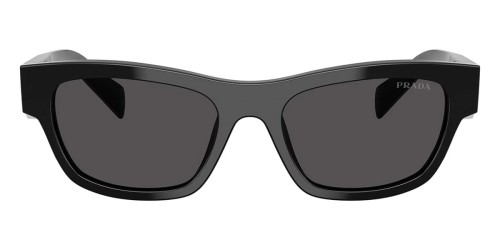 PRADA PR B09S - ​16K08Z - ​54 Lunettes de soleil Noir Angulaire