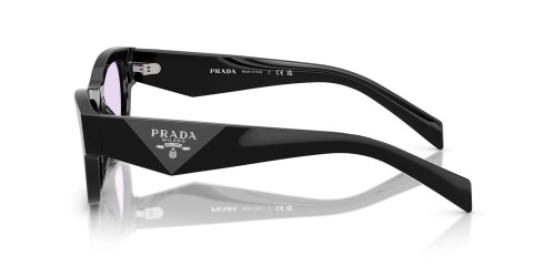 PRADA PR B09S - ​16K40J - ​54 Lunettes de soleil Noir Angulaire