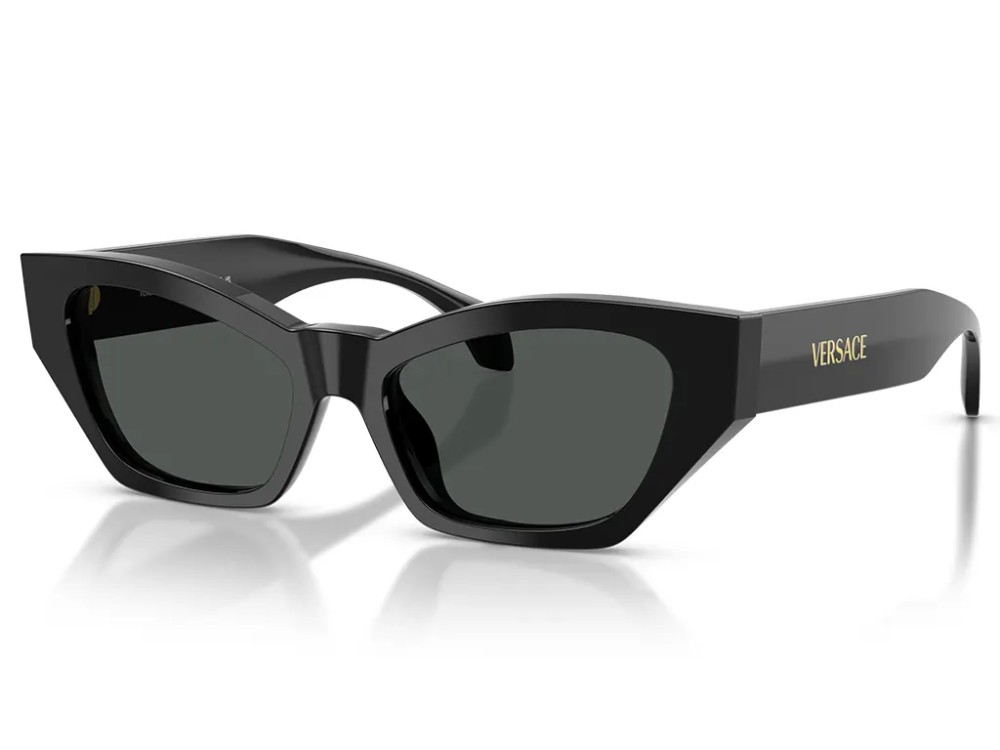 VERSACE VE4488U - ​GB1/87 - ​53 Lunettes de soleil Noir Œil de chat