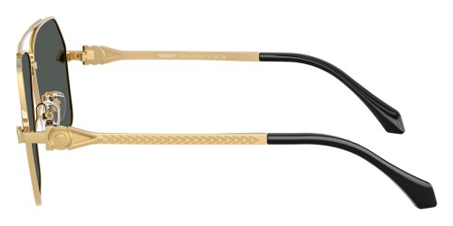 VERSACE VE2284 - ​100287 - ​63 Lunettes de soleil Pilote (Aviateur)