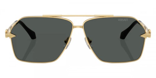 VERSACE VE2284 - ​100287 - ​63 Lunettes de soleil Pilote (Aviateur)