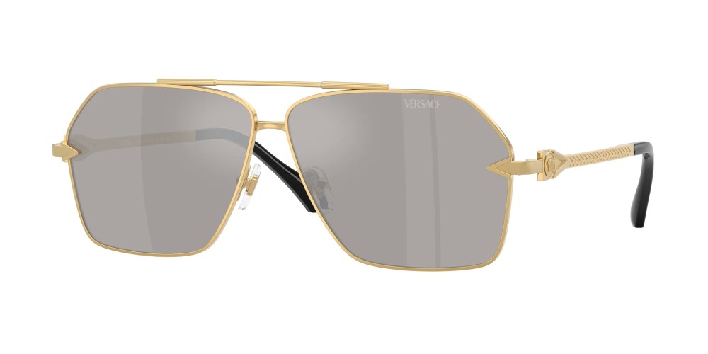VERSACE VE2284 - ​10026G - ​63 Lunettes de soleil Pilote (Aviateur)