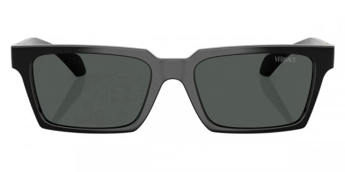 VERSACE VE4490U - ​GB1/87 - ​55 Lunettes de soleil Noir Angulaire