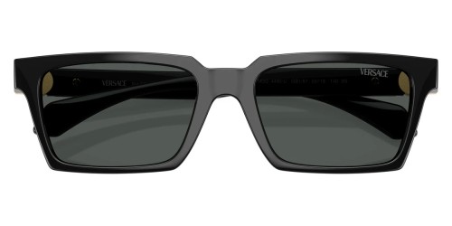 VERSACE VE4490U - ​GB1/87 - ​55 Lunettes de soleil Noir Angulaire