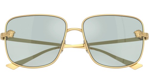VERSACE VE2282 - ​10029C - ​59 Lunettes de soleil Or Angulaire