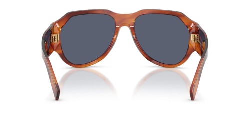 DOLCE & GABBANA DG4504 - ​32212V - ​58 Lunettes de soleil Havane Pilote (Aviateur)