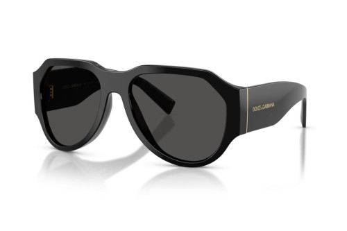 DOLCE & GABBANA DG4504 - ​501/87 - ​58 Lunettes de soleil Noir Pilote (Aviateur)