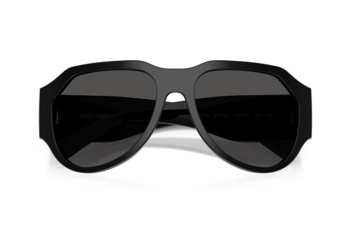 DOLCE & GABBANA DG4504 - ​501/87 - ​58 Lunettes de soleil Noir Pilote (Aviateur)