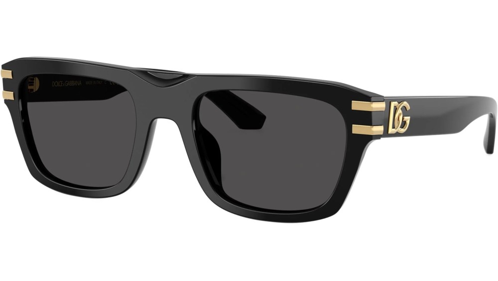 DOLCE & GABBANA DG4496 - ​501/87 - ​54 Lunettes de soleil Noir Angulaire
