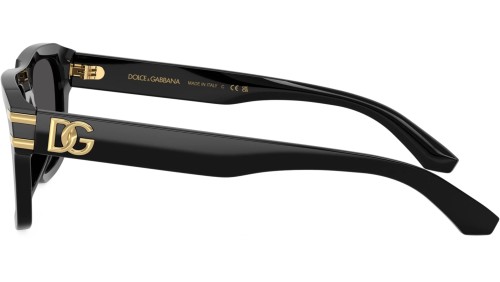 DOLCE & GABBANA DG4496 - ​501/87 - ​54 Lunettes de soleil Noir Angulaire