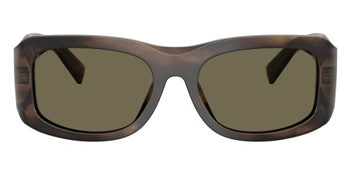 DOLCE & GABBANA DG4503 - ​3200/3 - ​57 Lunettes de soleil Havane Angulaire